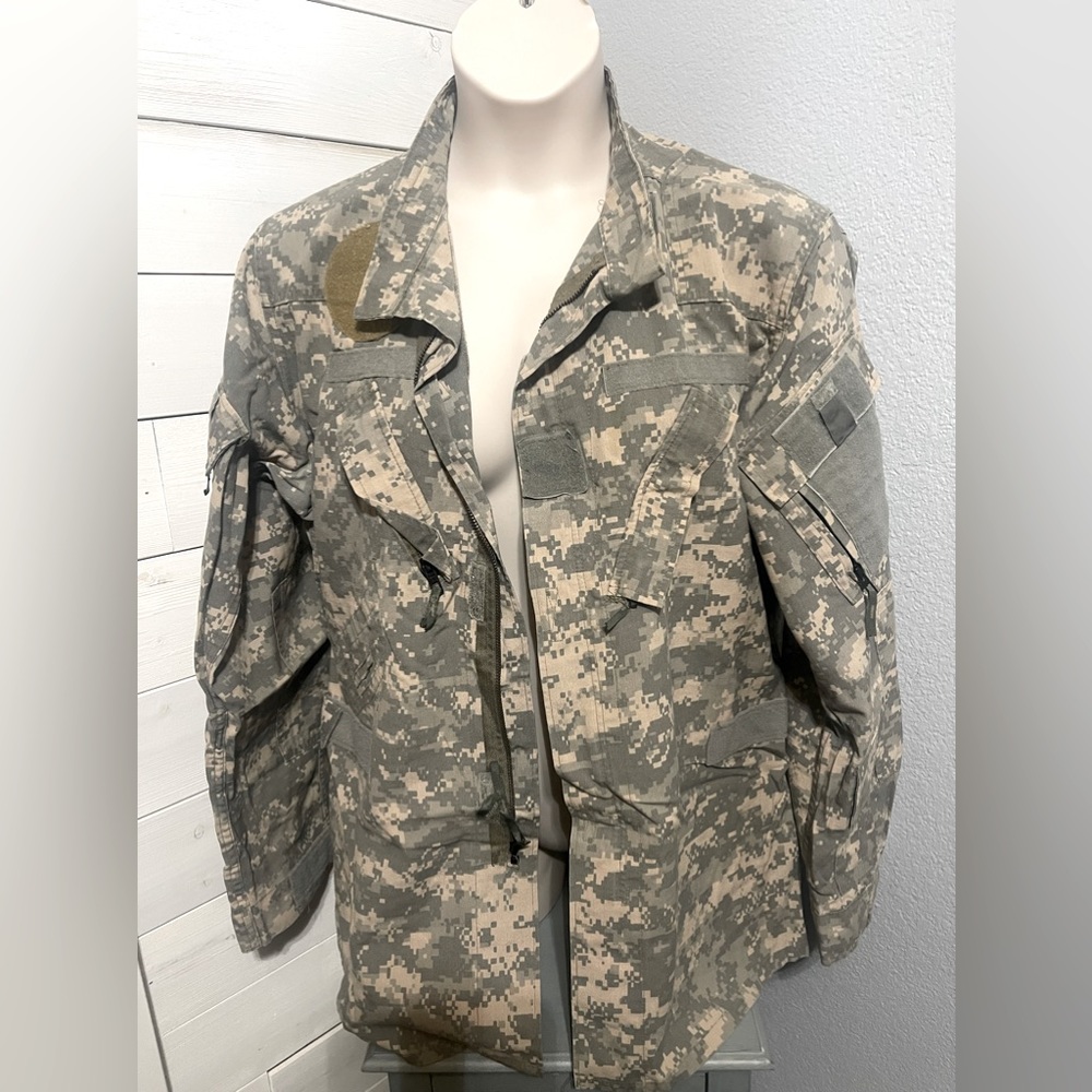 Army digital camouflage BDU shirt Large Long - Picture 1 of 6